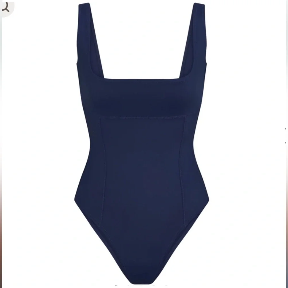 SKIMS Sculpting Swim One Piece Midnight NWT Size XS Brand New
